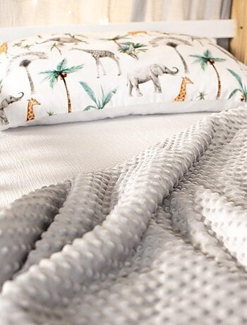 Grande plaid in minky, safari | sevira kids | sevira kids