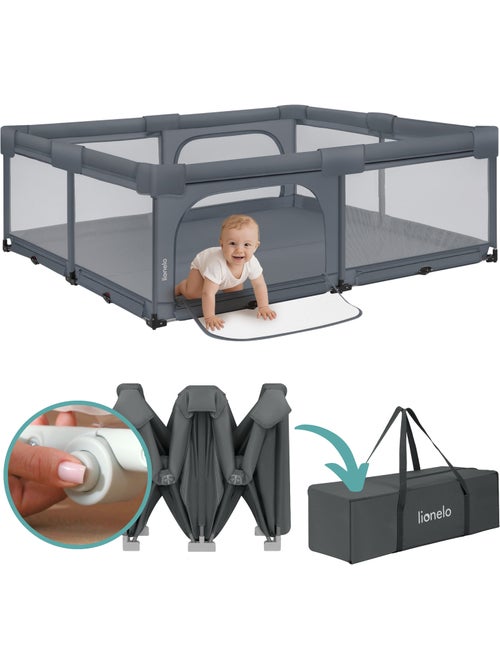 Grande recinto per bambini LIONELO Florence - Montaggio molto rapido - Spazio molto ampio - Borsa in - Kiabi Grande recinto per bambini LIONELO Florence - Montaggio molto rapido - Spazio molto ampio - Borsa in - Kiabi