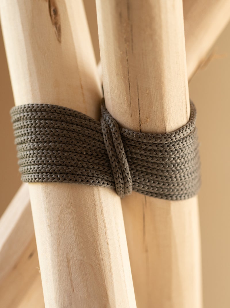Grande torcia da esterno con candela Beige - Kiabi