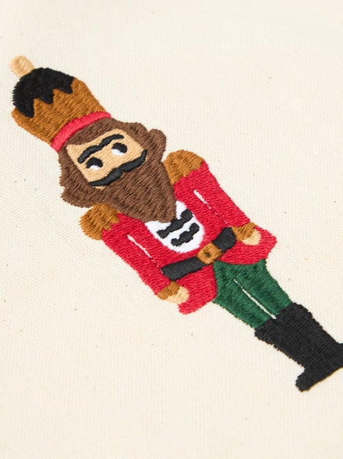 Grembiule adulto stampato Natale in cotone 94x69 cm - Kiabi