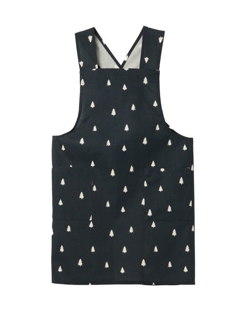 Grembiule adulto stampato Natale in cotone 94x69 cm - Kiabi Grembiule adulto stampato Natale in cotone 94x69 cm - Kiabi