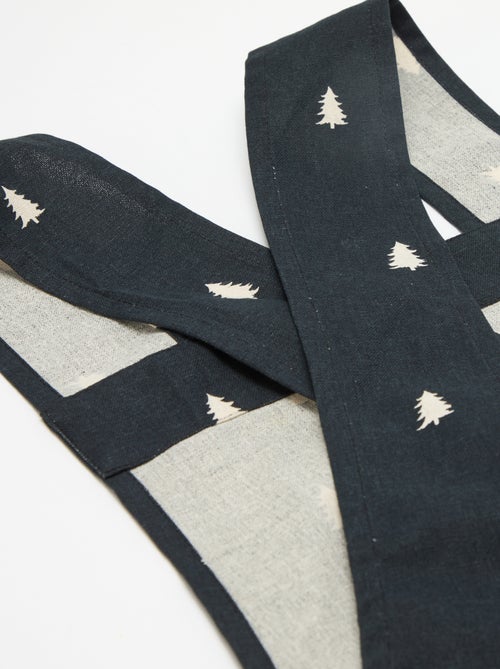 Grembiule adulto stampato Natale in cotone 94x69 cm - Kiabi