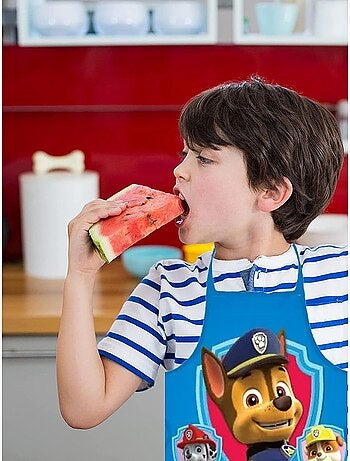 Grembiule bambino con cappello da chef Paw Patrol