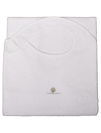 Grembiule da bagno in spugna di cotone biologico