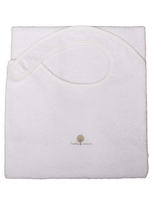 Grembiule da bagno in spugna di cotone biologico - Kiabi