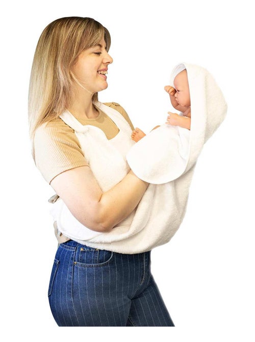 Grembiule da bagno in spugna di cotone biologico - Kiabi