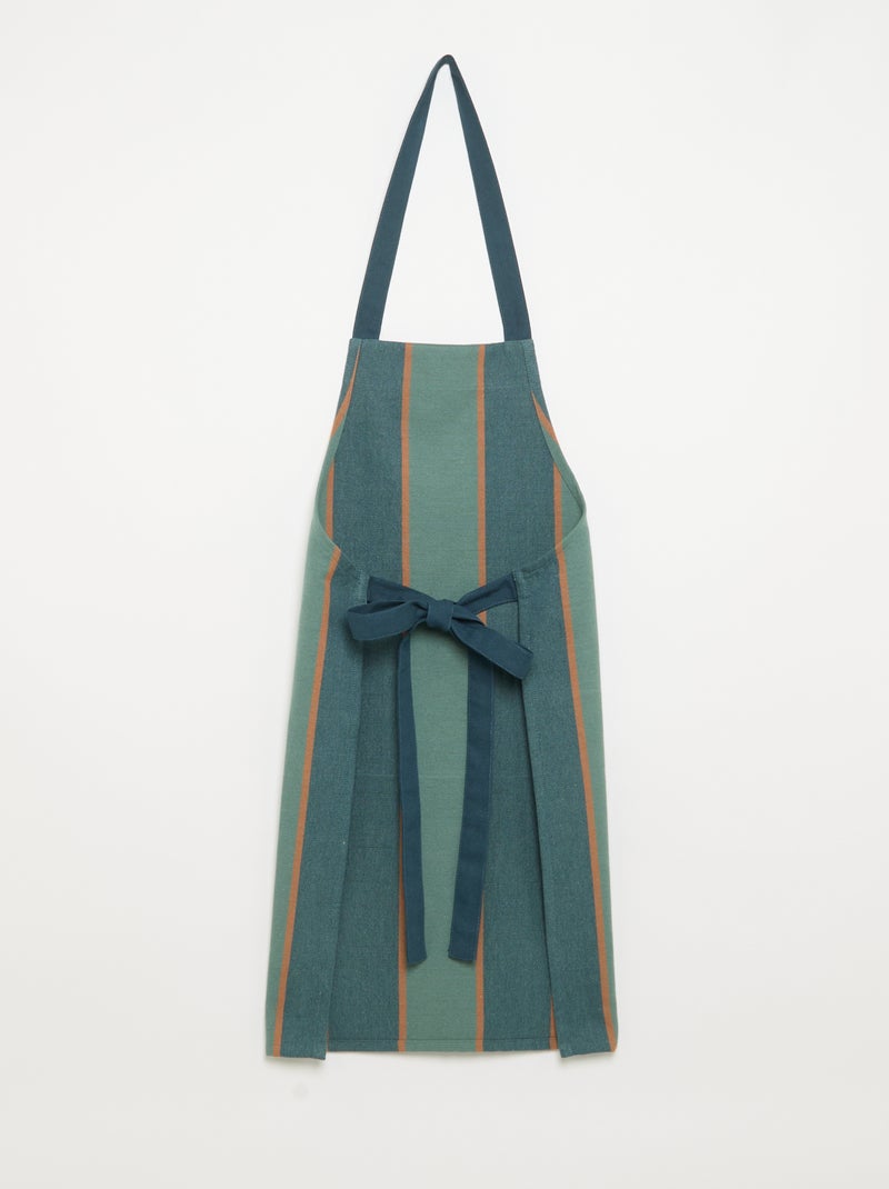 Grembiule da cucina a quadri - KIABI Home Verde - Kiabi