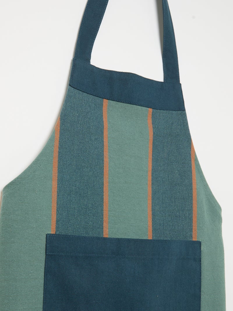 Grembiule da cucina a quadri - KIABI Home Verde - Kiabi