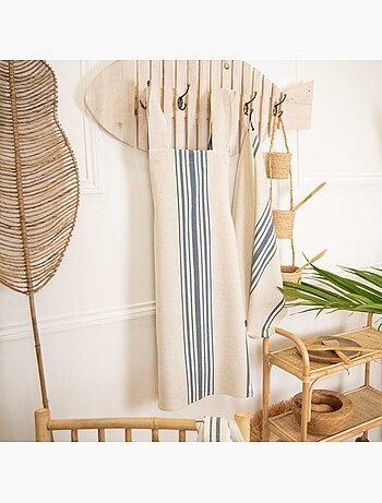 Grembiule da cucina a righe Polyline