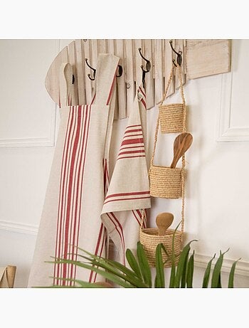 Grembiule da cucina a righe Polyline