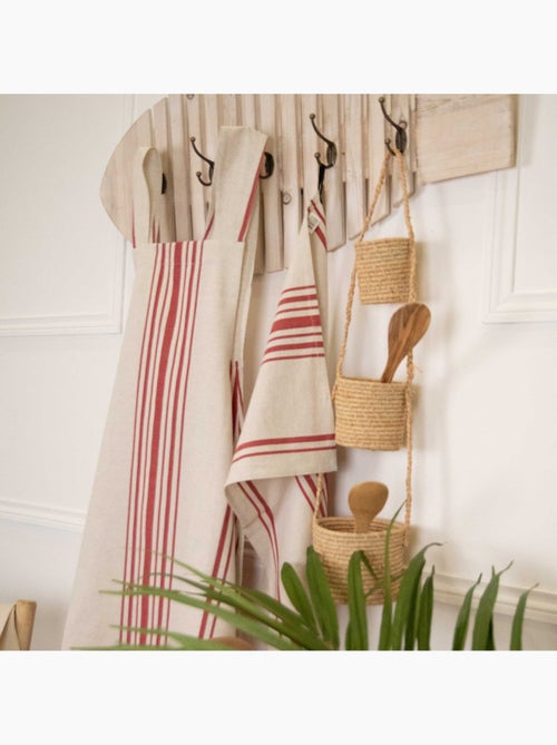 Grembiule da cucina a righe Polyline - Kiabi