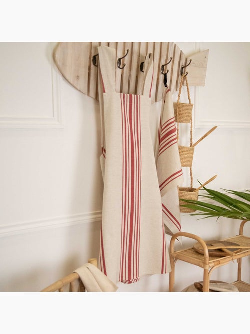 Grembiule da cucina a righe Polyline - Kiabi