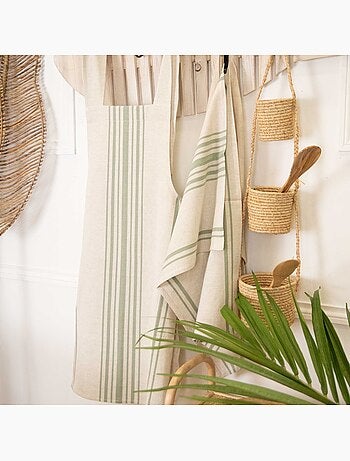 Grembiule da cucina a righe Polyline