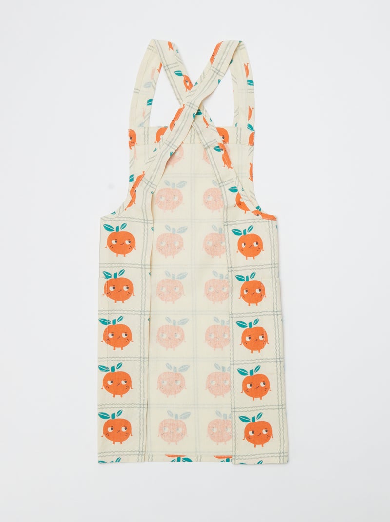 Grembiule da cucina giapponese per bambini - Kiabi Home ARANCIONE - Kiabi