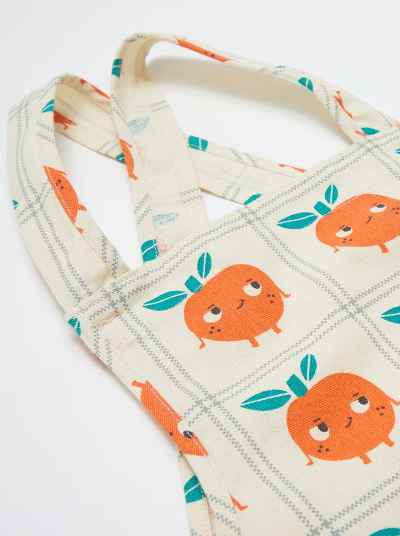 Grembiule da cucina giapponese per bambini - Kiabi Home ARANCIONE - Kiabi