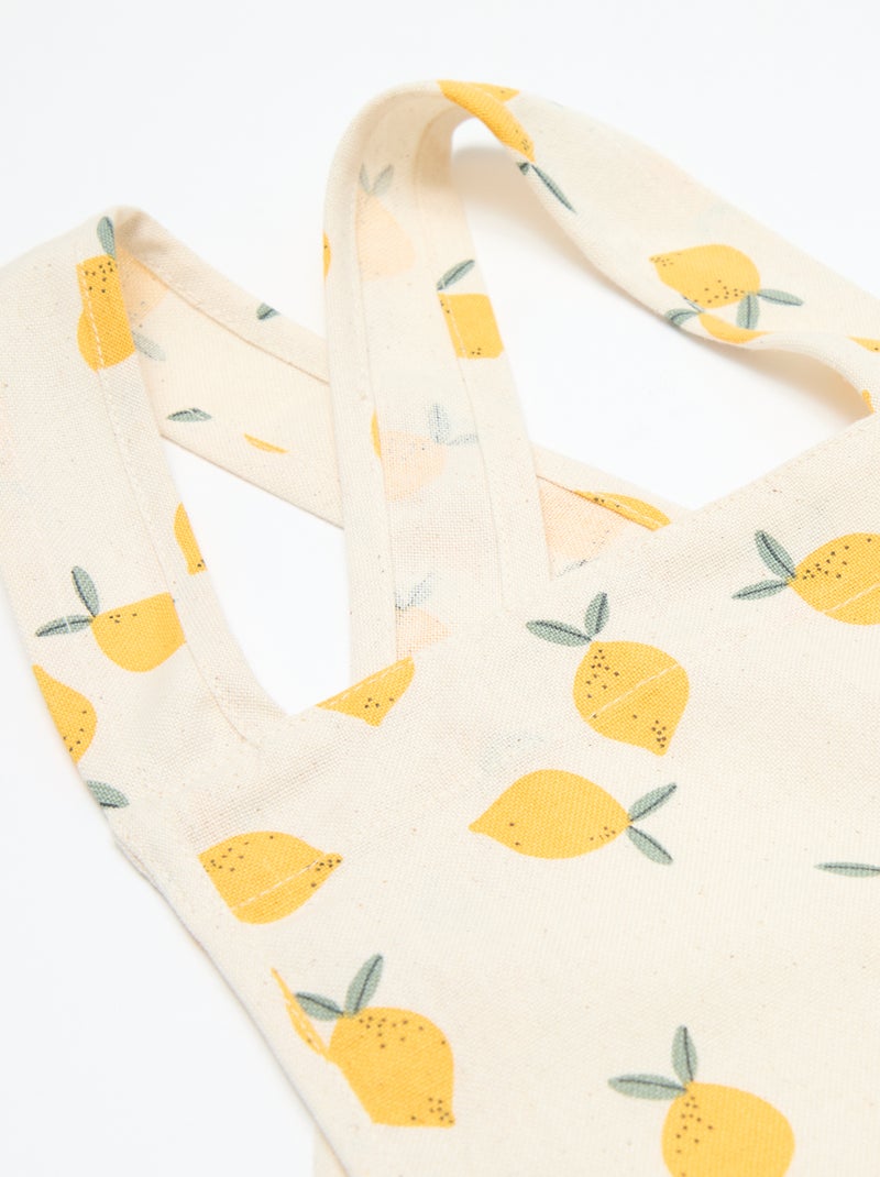 Grembiule da cucina giapponese per bambini - Kiabi Home Bianco - Kiabi