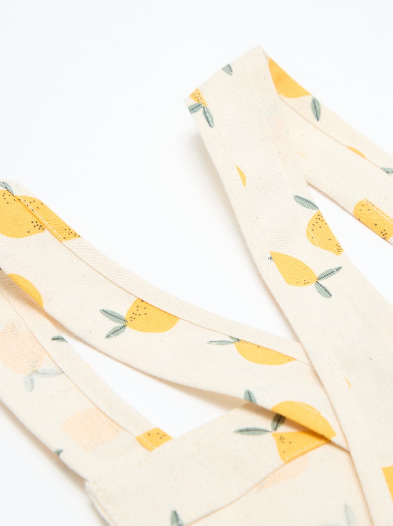 Grembiule da cucina giapponese per bambini - Kiabi Home Bianco - Kiabi