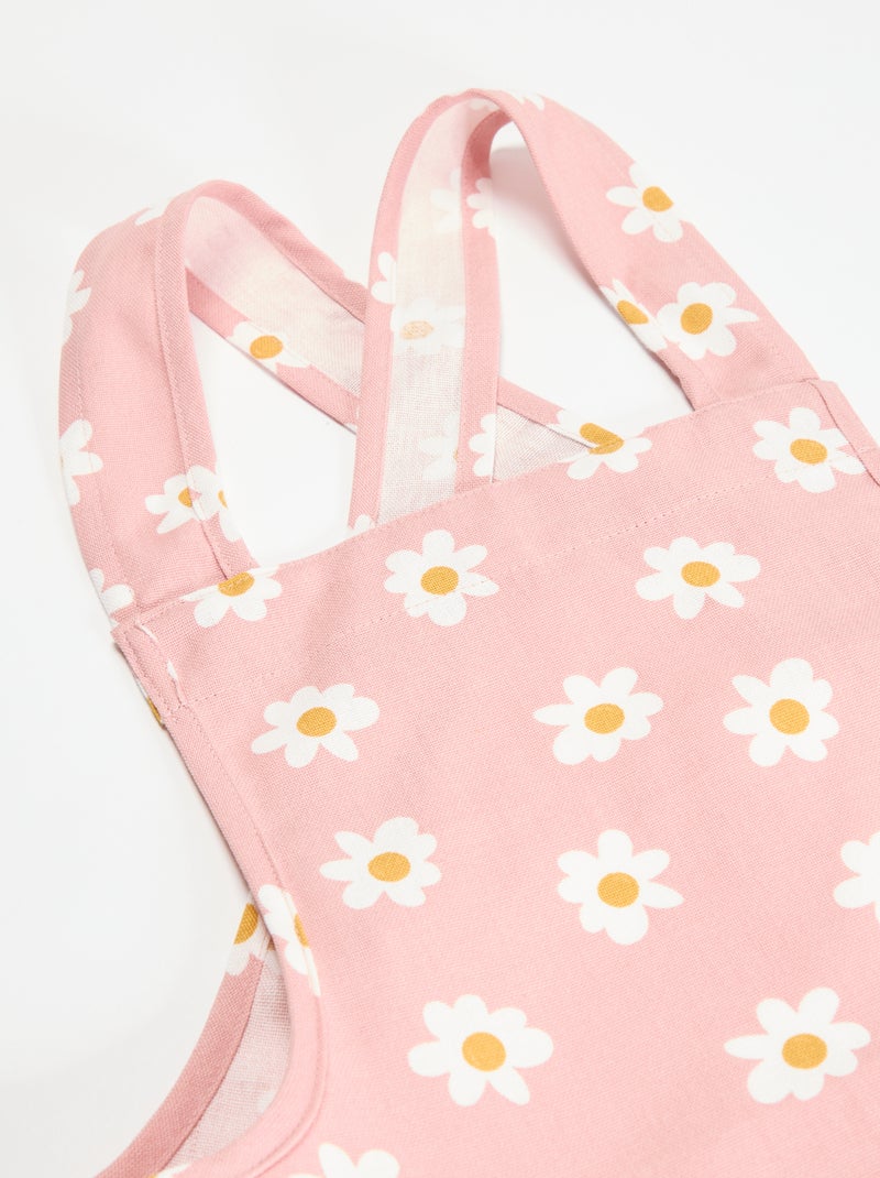 Grembiule da cucina giapponese stampato Rosa - Kiabi