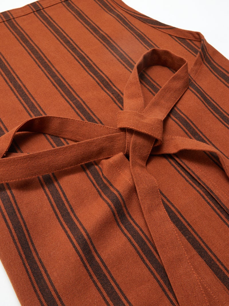 Grembiule da cucina in cotone MARRONE - Kiabi