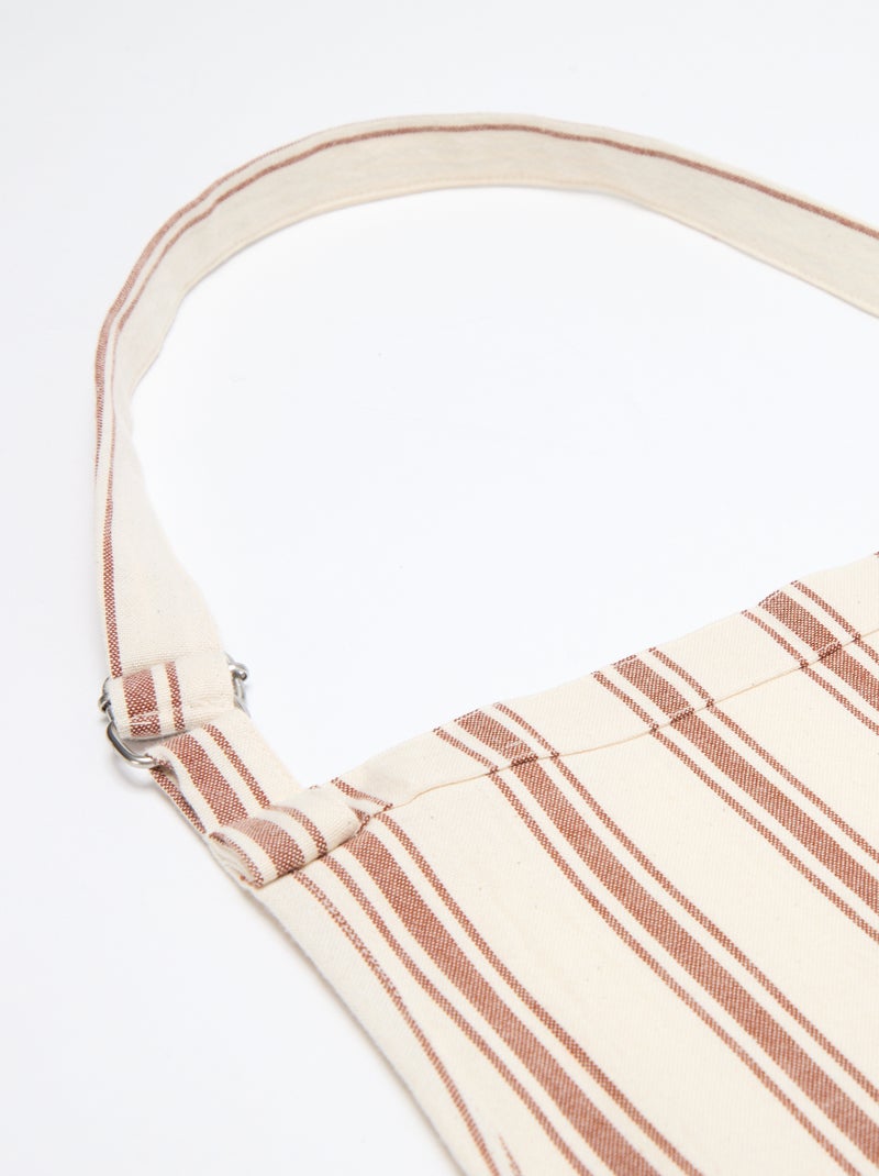 Grembiule da cucina in cotone Marrone - Kiabi
