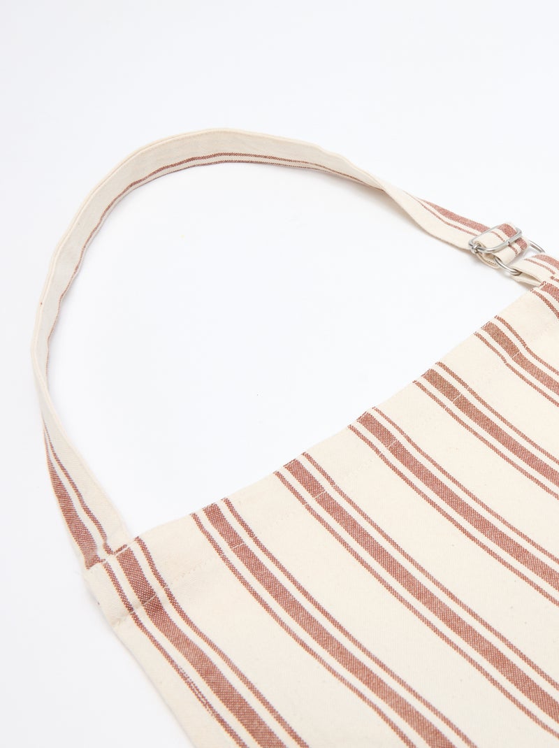 Grembiule da cucina in cotone Marrone - Kiabi