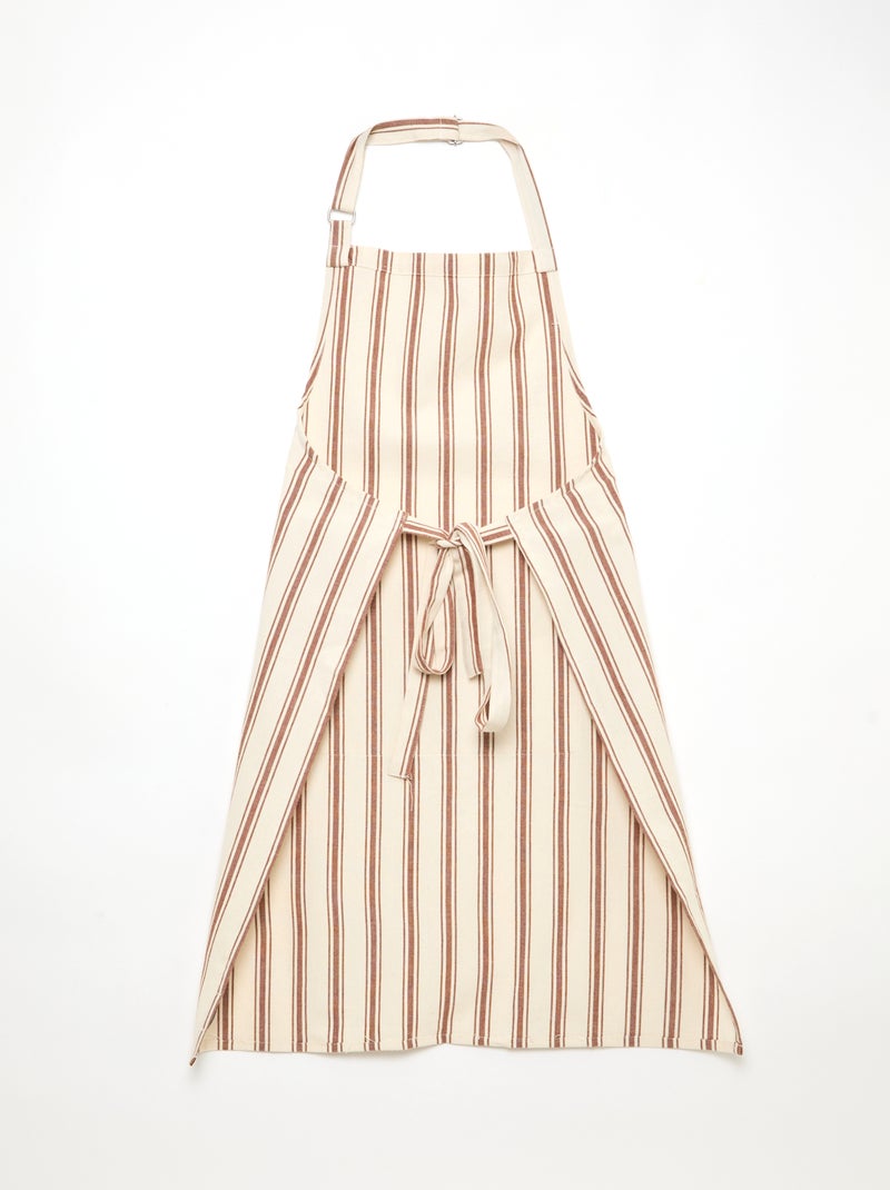 Grembiule da cucina in cotone Marrone - Kiabi