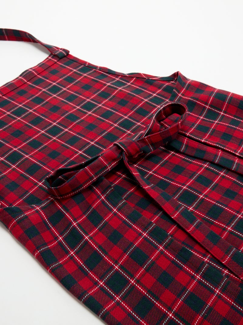Grembiule da cucina 'Natale' - KIABI Home Rosso - Kiabi