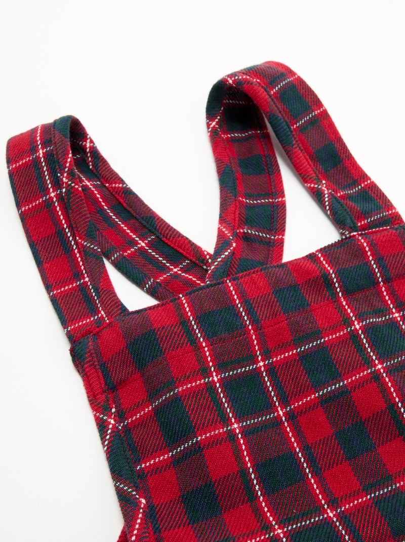 Grembiule da cucina per bambini 'Natale' - KIABI Home Rosso - Kiabi