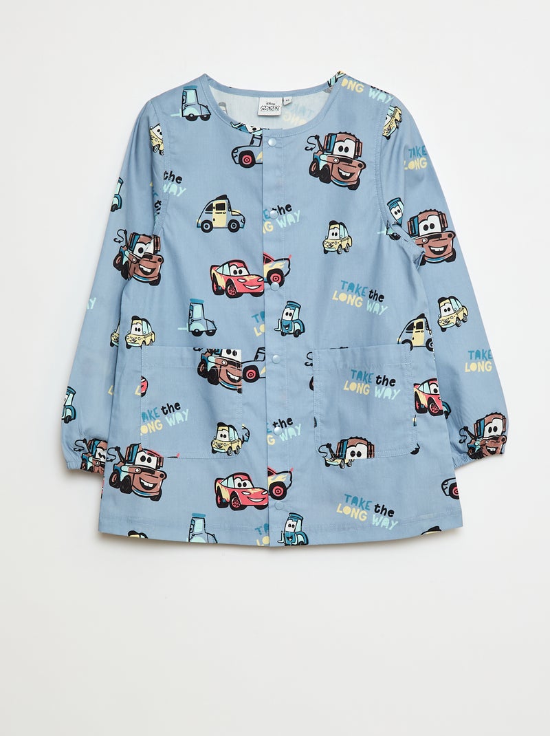 Grembiule in popeline 'Cars' Blu - Kiabi