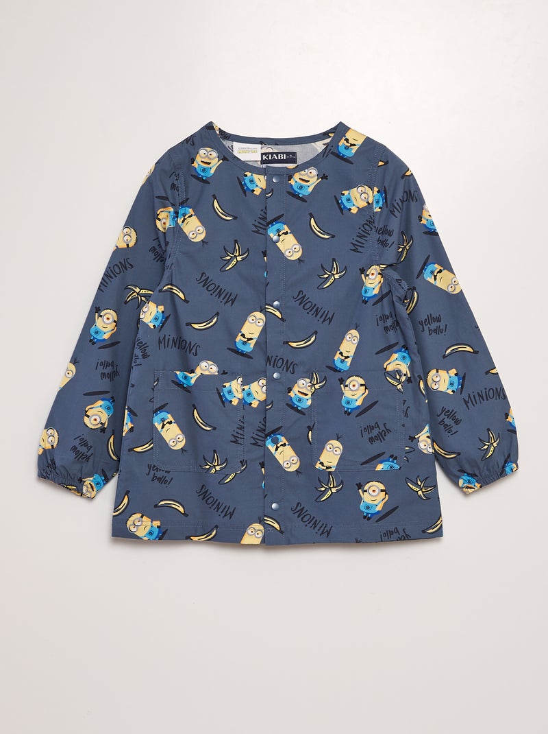 Grembiule in popeline con stampa 'Minions' BLU - Kiabi