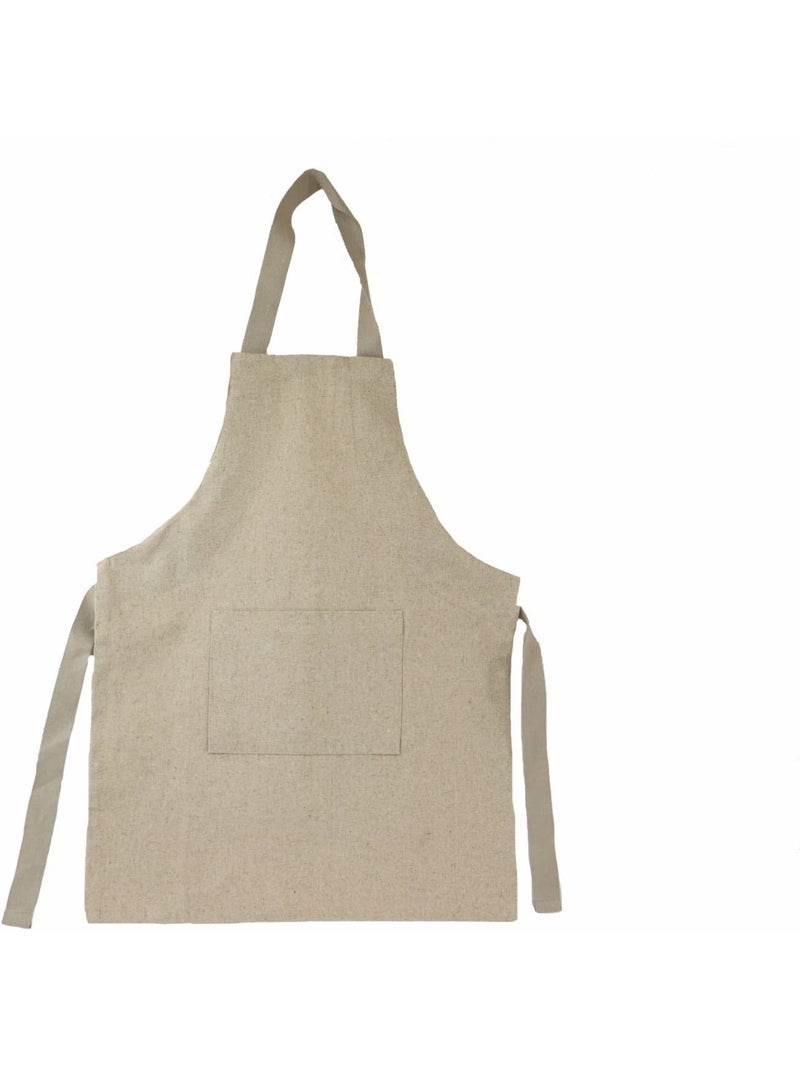 Grembiule regolabile per bambini in lino LINELLE Beige - Kiabi