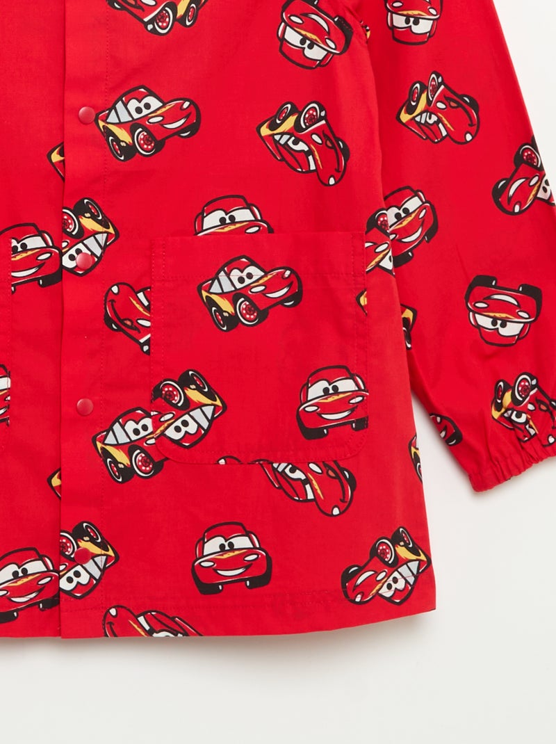 Grembiule scolastico "Disney" "Cars" Rosso - Kiabi