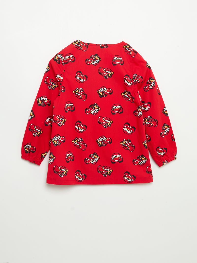 Grembiule scolastico "Disney" "Cars" Rosso - Kiabi