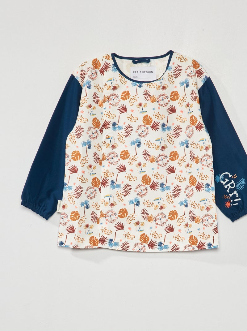 Pigiama lungo stampato a righe - 2 pezzi - Viola - Bambina - 12.00