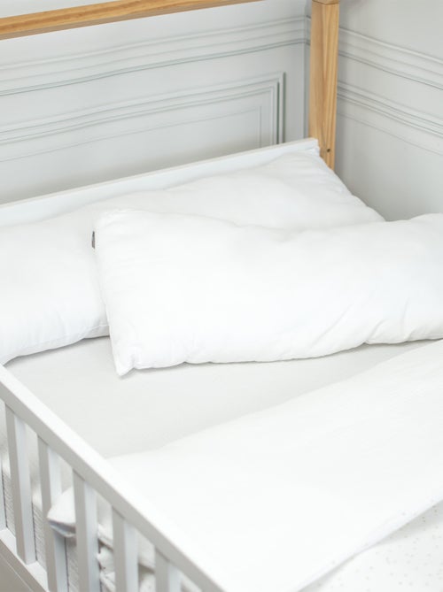 Guanciale piatto morbido per bambini – raso di cotone, produzione francese | sevira kids | sevira ki - Kiabi Guanciale piatto morbido per bambini – raso di cotone, produzione francese | sevira kids | sevira ki - Kiabi