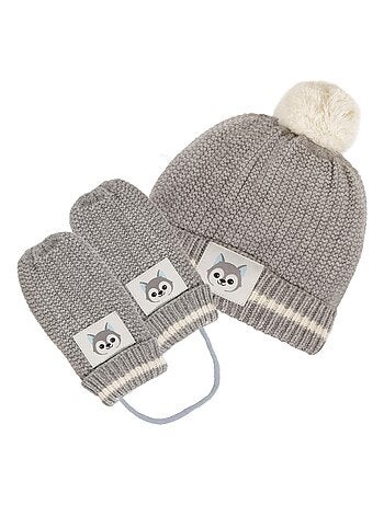 Guanti con patch petit loup unisex neonato Isotoner