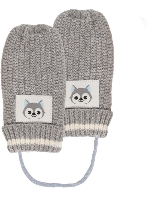 Guanti con patch petit loup unisex neonato Isotoner - Kiabi