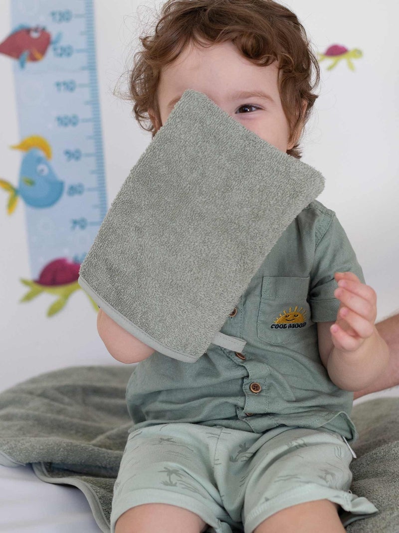Guanti da bagno per bambini Grigio - Kiabi