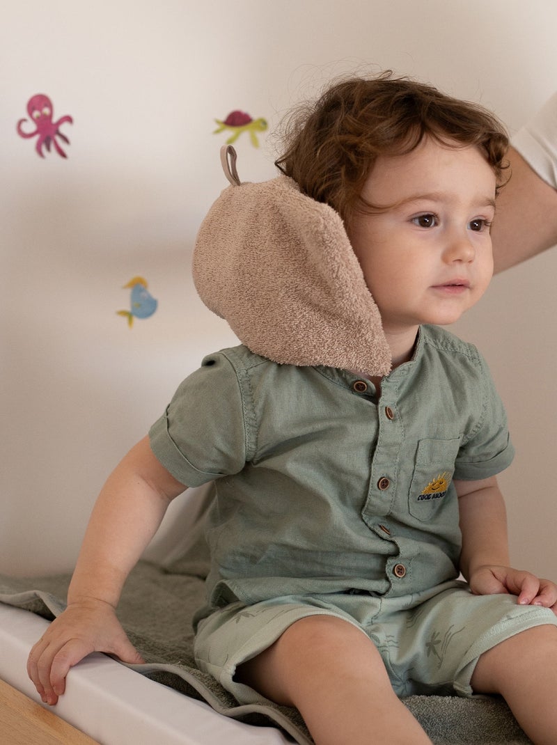 Guanti da bagno per bambini Marrone chiaro - Kiabi