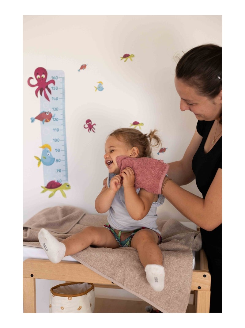 Guanti da bagno per bambini Rosa - Kiabi