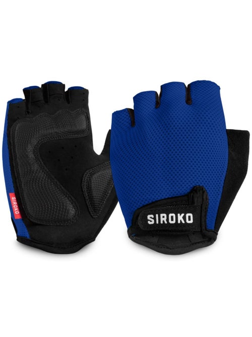 Guanti da ciclismo ciclismo uomo e donna aero dark - Kiabi