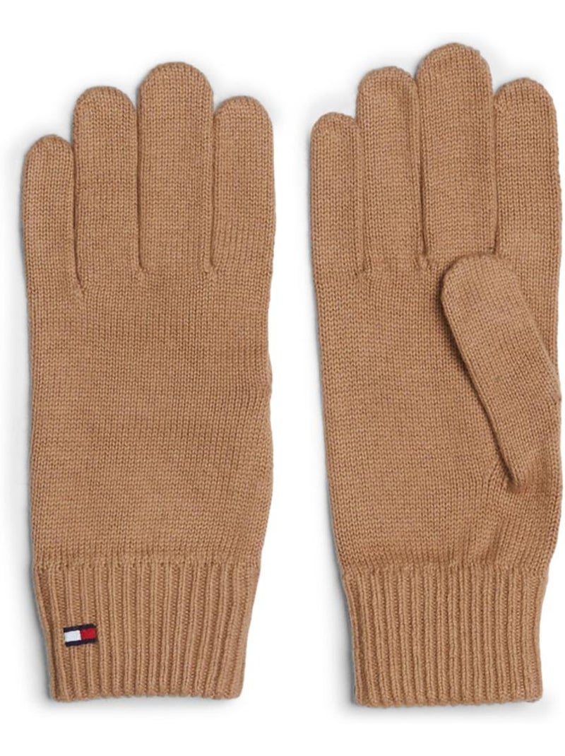 Guanti da Uomo Tommy Hilfiger in Camoscio Color Marrone cappuccino - Kiabi