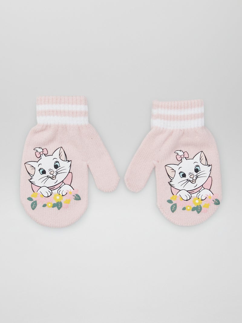Guanti in maglia 'Minou' 'Disney' ROSA - Kiabi