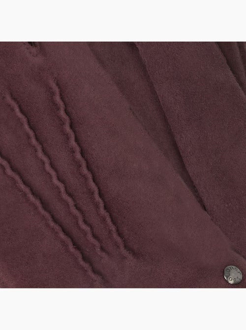 Guanti in pelle di capra scamosciata, con fodera in finta pelliccia donna isotoner - Kiabi Guanti in pelle di capra scamosciata, con fodera in finta pelliccia donna isotoner - Kiabi