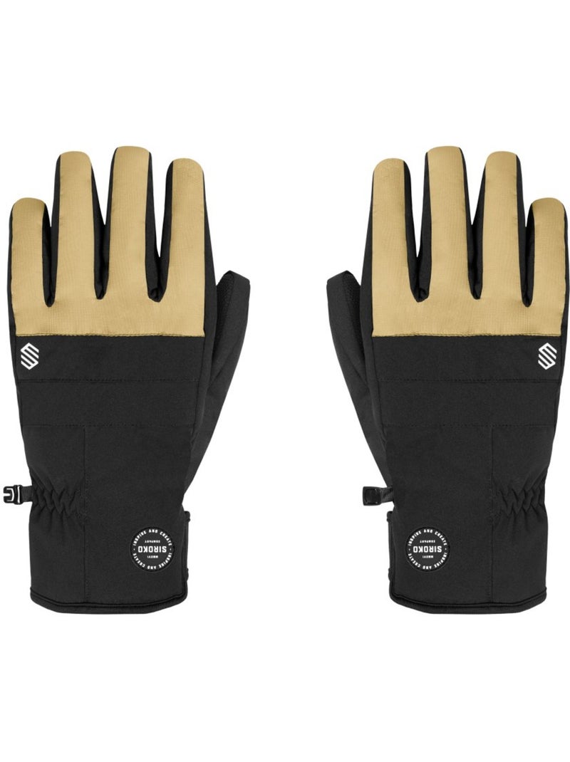 Guanti invernali da snowboard e sci sport invernali uomo e donna voss camel Beige - Kiabi