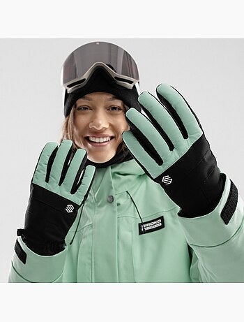 Guanti invernali da snowboard e sci sport invernali uomo e donna voss dead moss