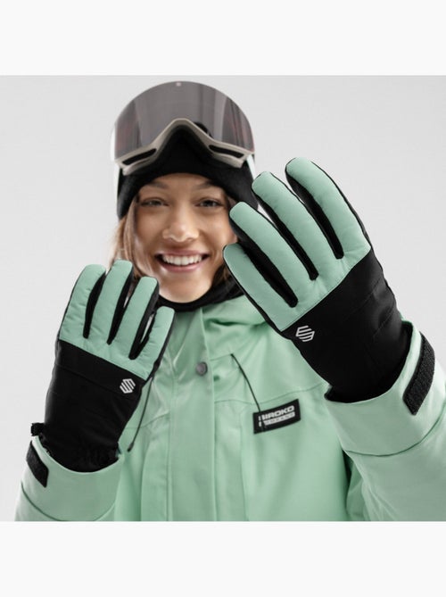 Guanti invernali da snowboard e sci sport invernali uomo e donna voss dead moss - Kiabi Guanti invernali da snowboard e sci sport invernali uomo e donna voss dead moss - Kiabi