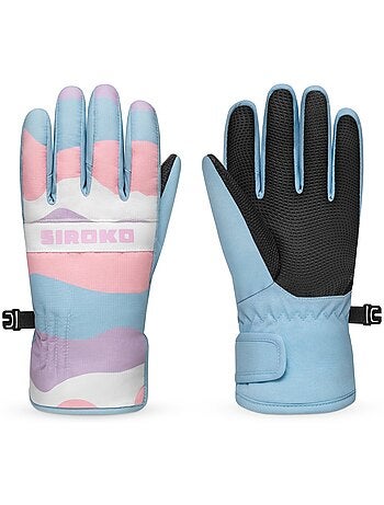 Guanti invernali snowboard e sci bambini sport invernali bambini e bambine bubbl