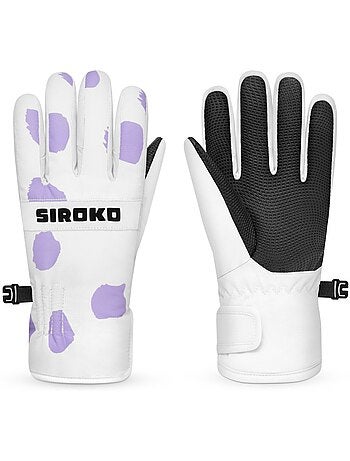 Guanti invernali snowboard e sci bambini sport invernali bambini e bambine doodl