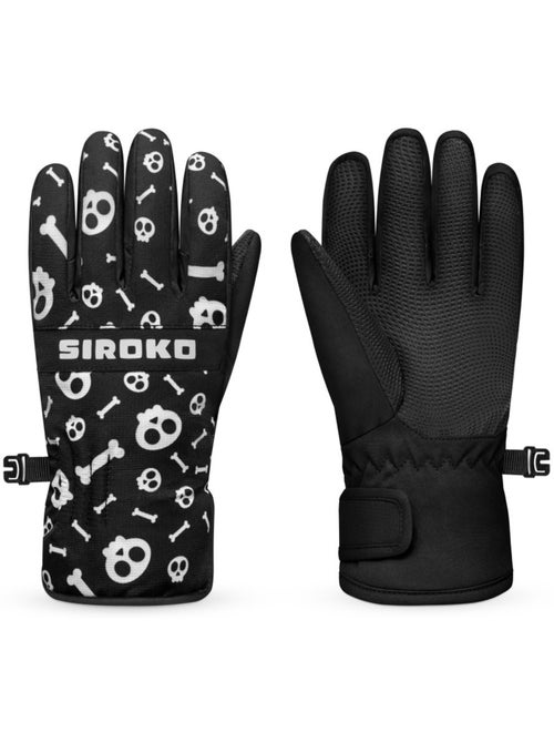 Guanti invernali snowboard e sci bambini sport invernali bambini e bambine skull - Kiabi Guanti invernali snowboard e sci bambini sport invernali bambini e bambine skull - Kiabi